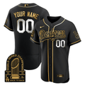 Los Angeles Black Custom Jersey