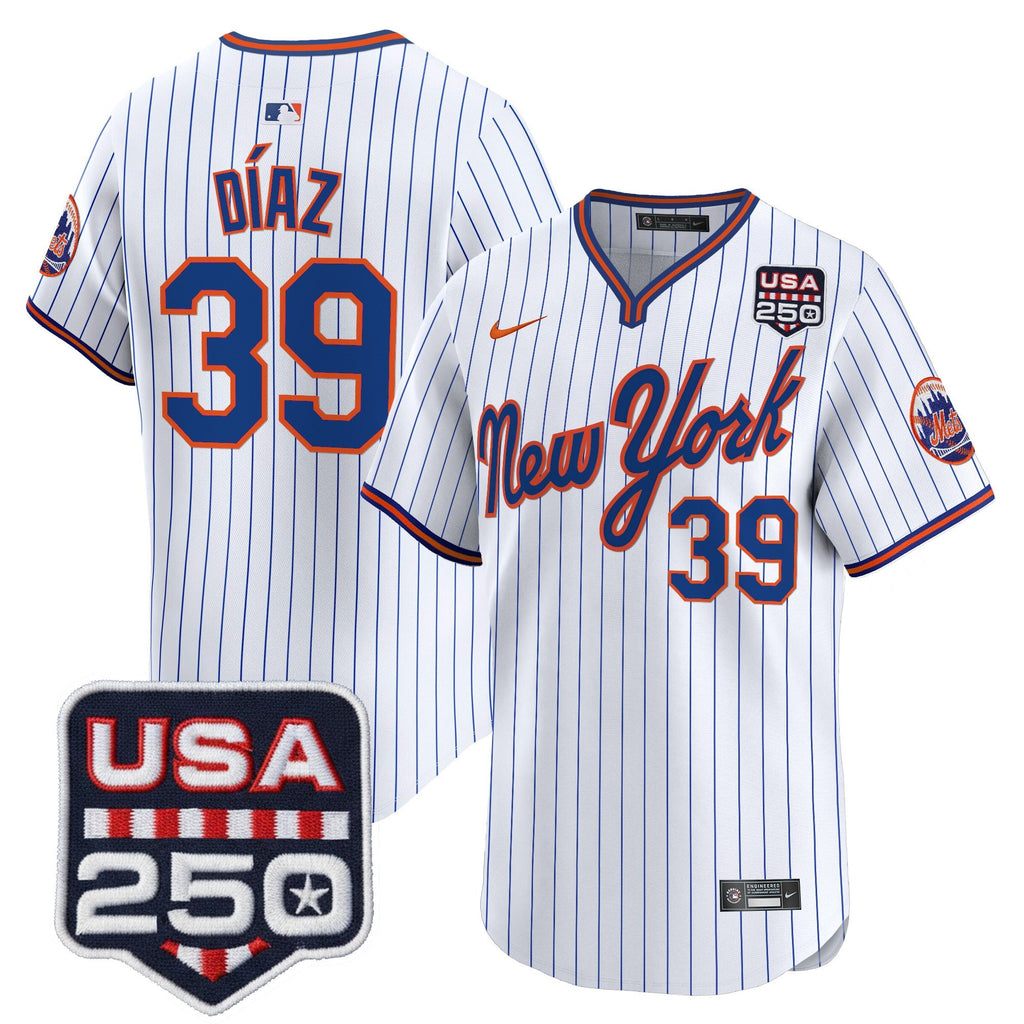 Men’s New York Road Alternate & 250America Patch Vapor Limited Jersey