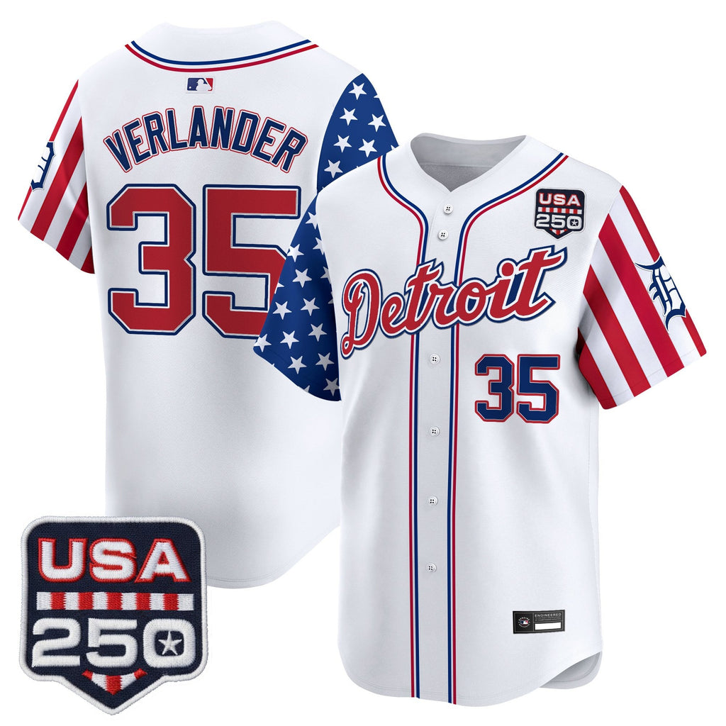 Men’s Detroit “America250 Edition” Vapor Premier Limited Jersey