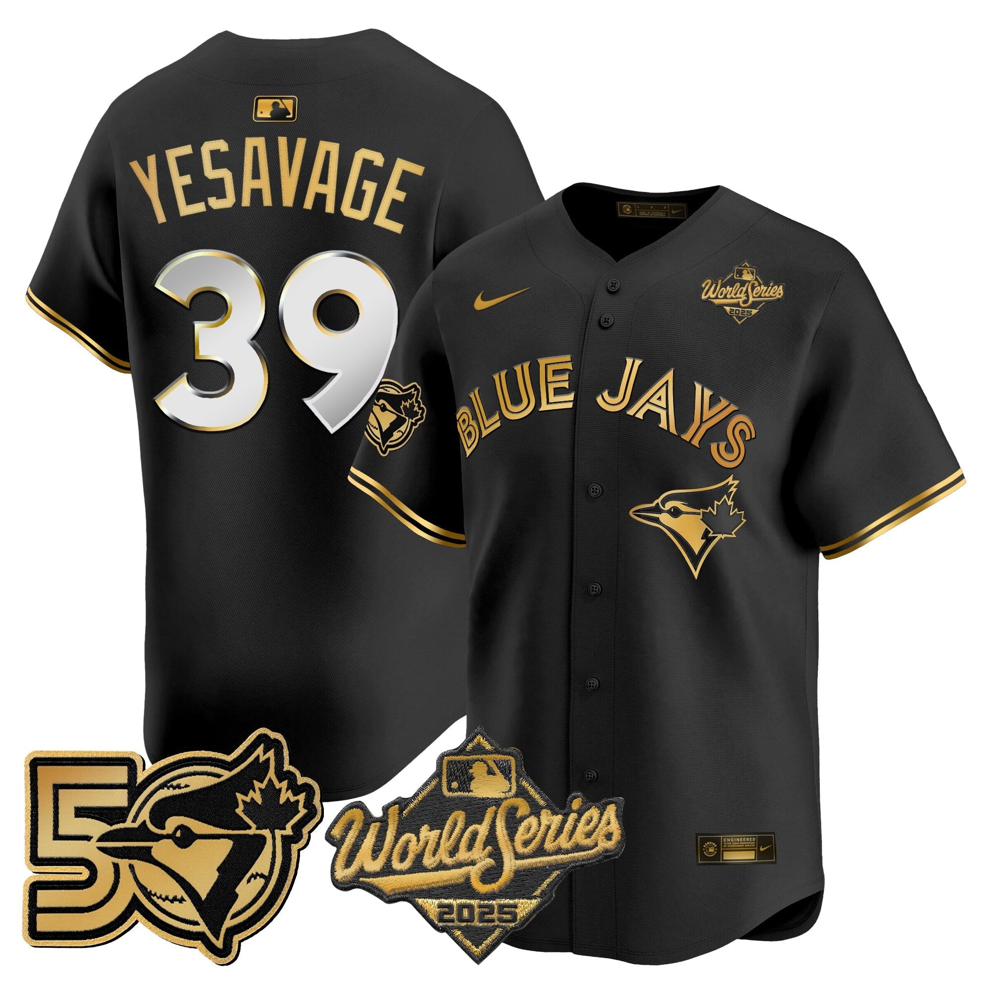 Men’s 2025 World Series Vapor Premier Limited Jersey – 50 Seasons Patch