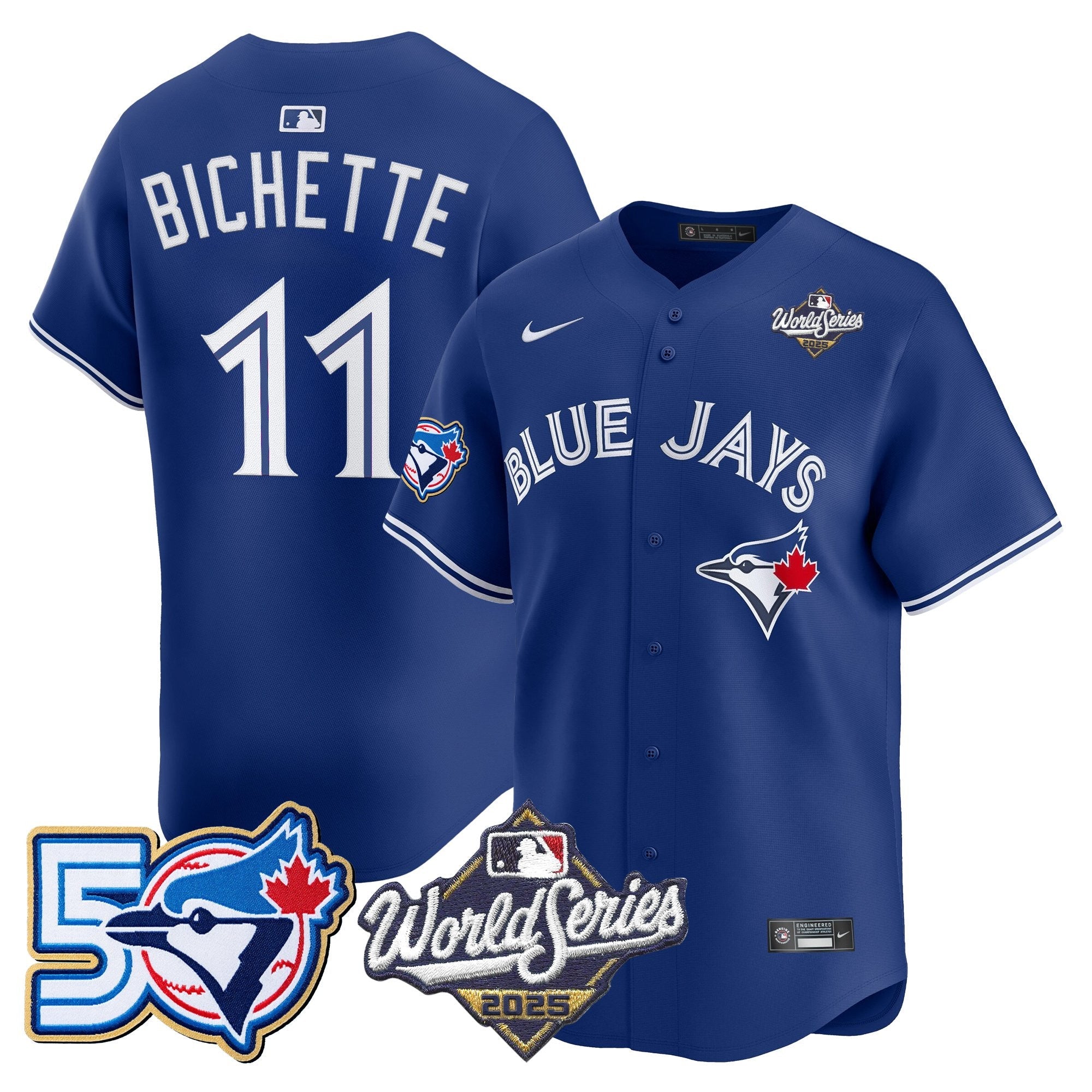 Men’s 2025 World Series Vapor Premier Limited Jersey – 50 Seasons Patch
