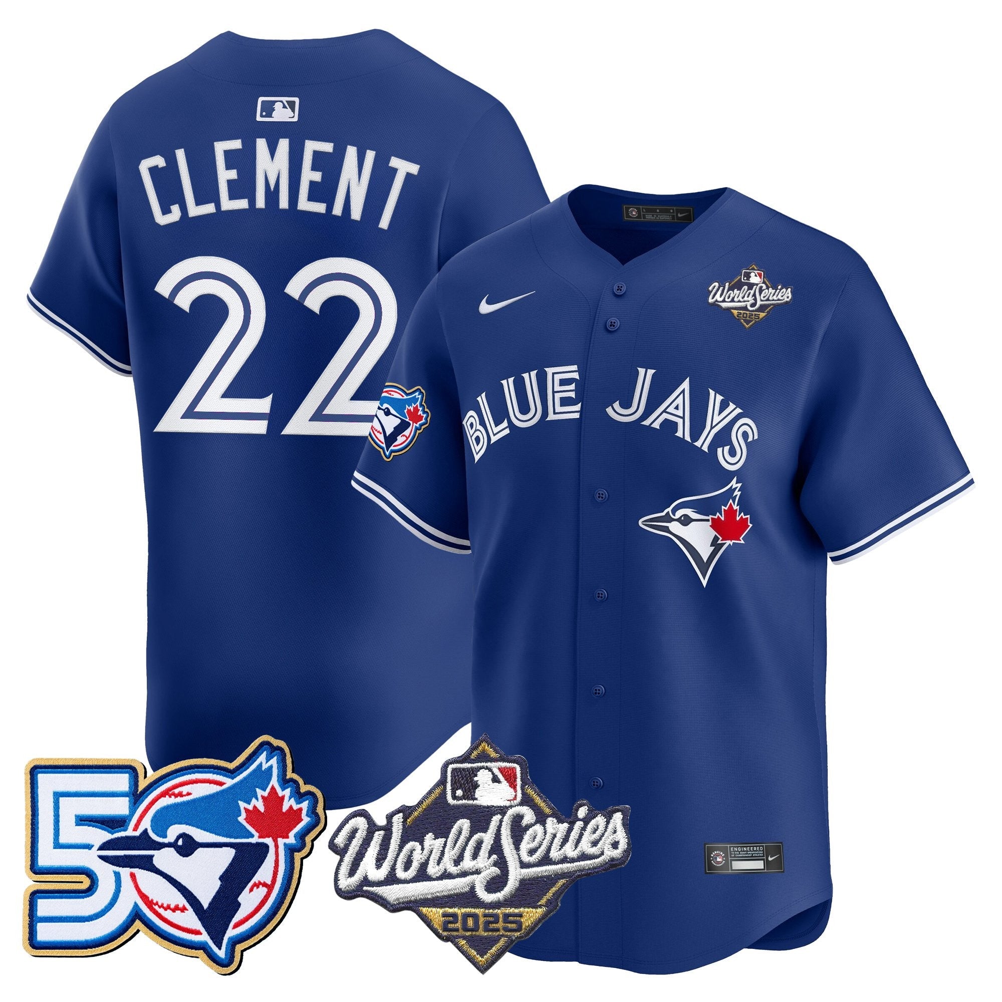 Men’s 2025 World Series Vapor Premier Limited Jersey – 50 Seasons Patch
