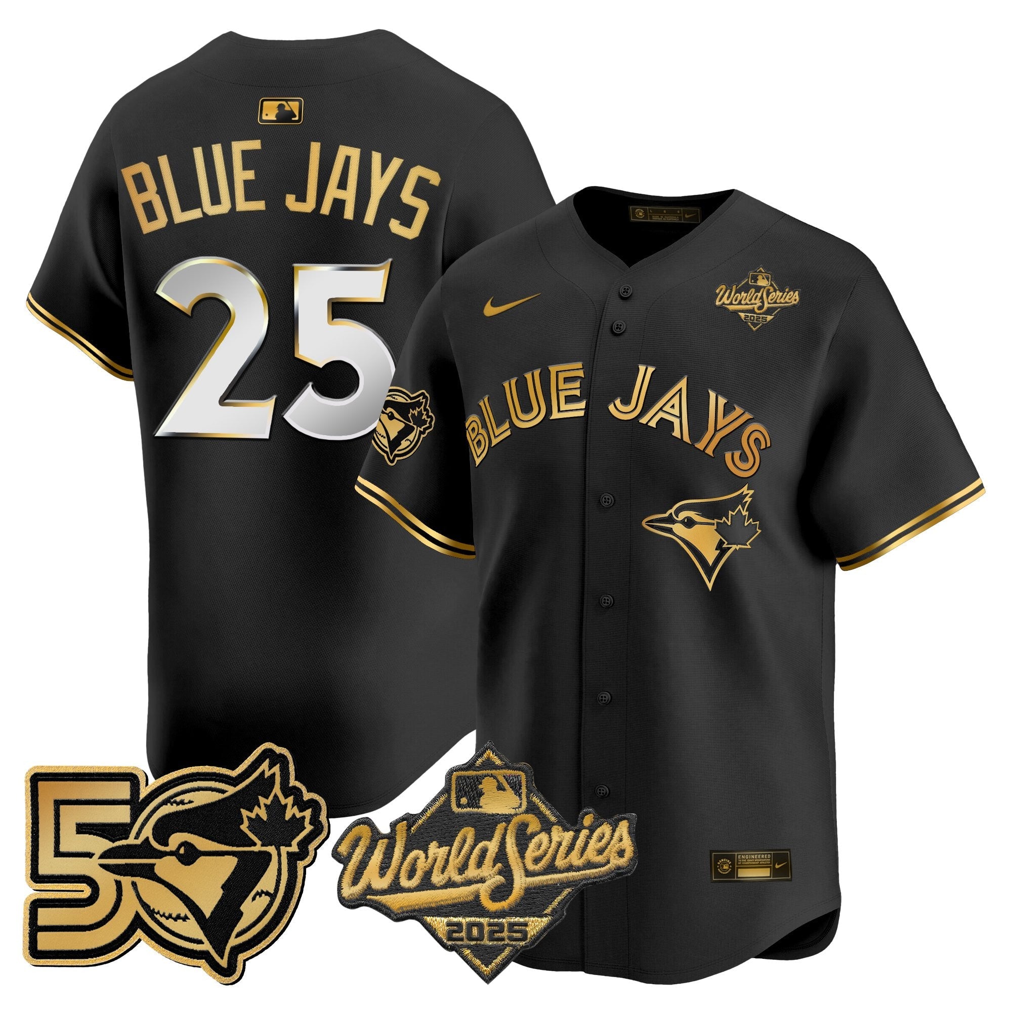 Men’s 2025 World Series Vapor Premier Limited Jersey – 50 Seasons Patch