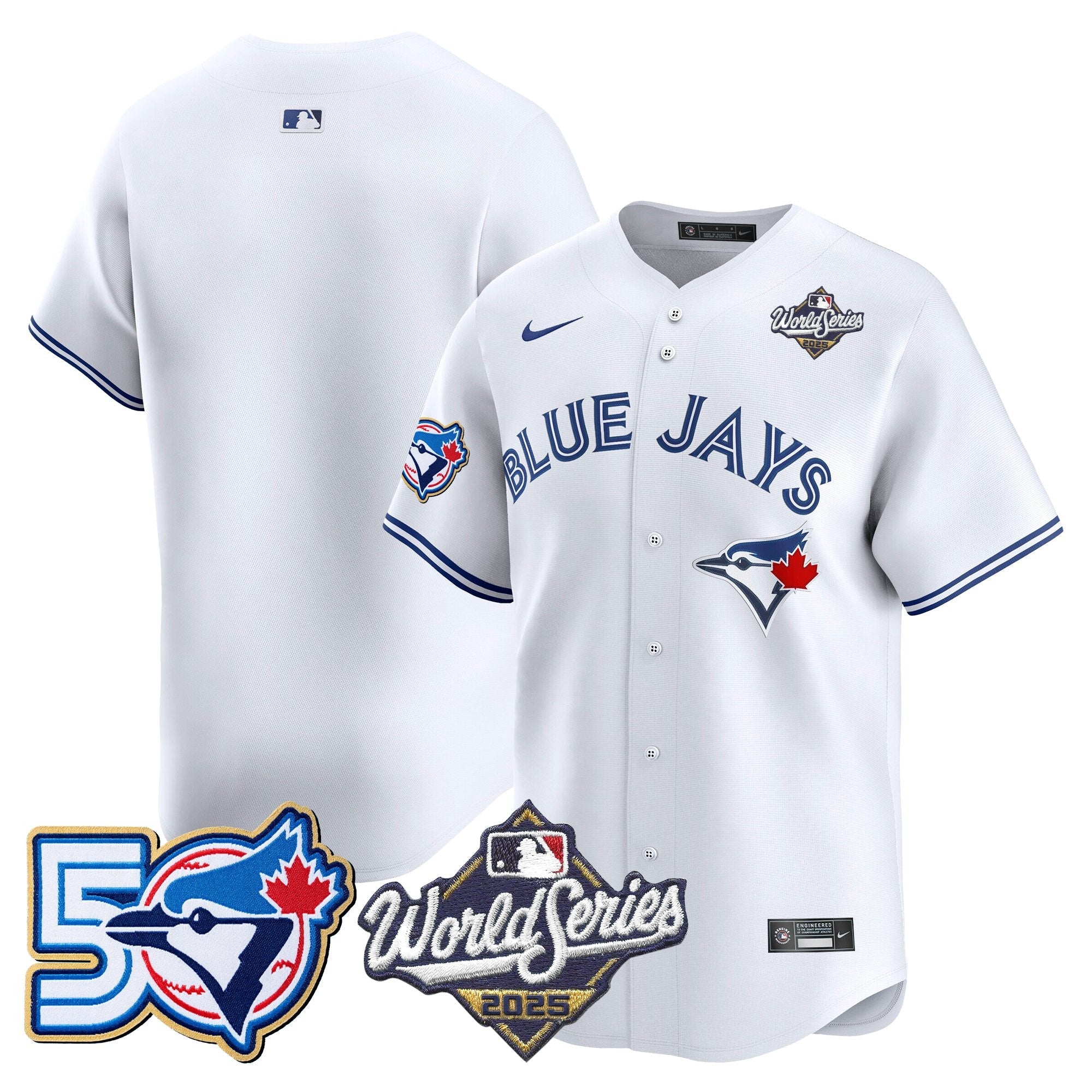 Men’s 2025 World Series Vapor Premier Limited Jersey – 50 Seasons Patch