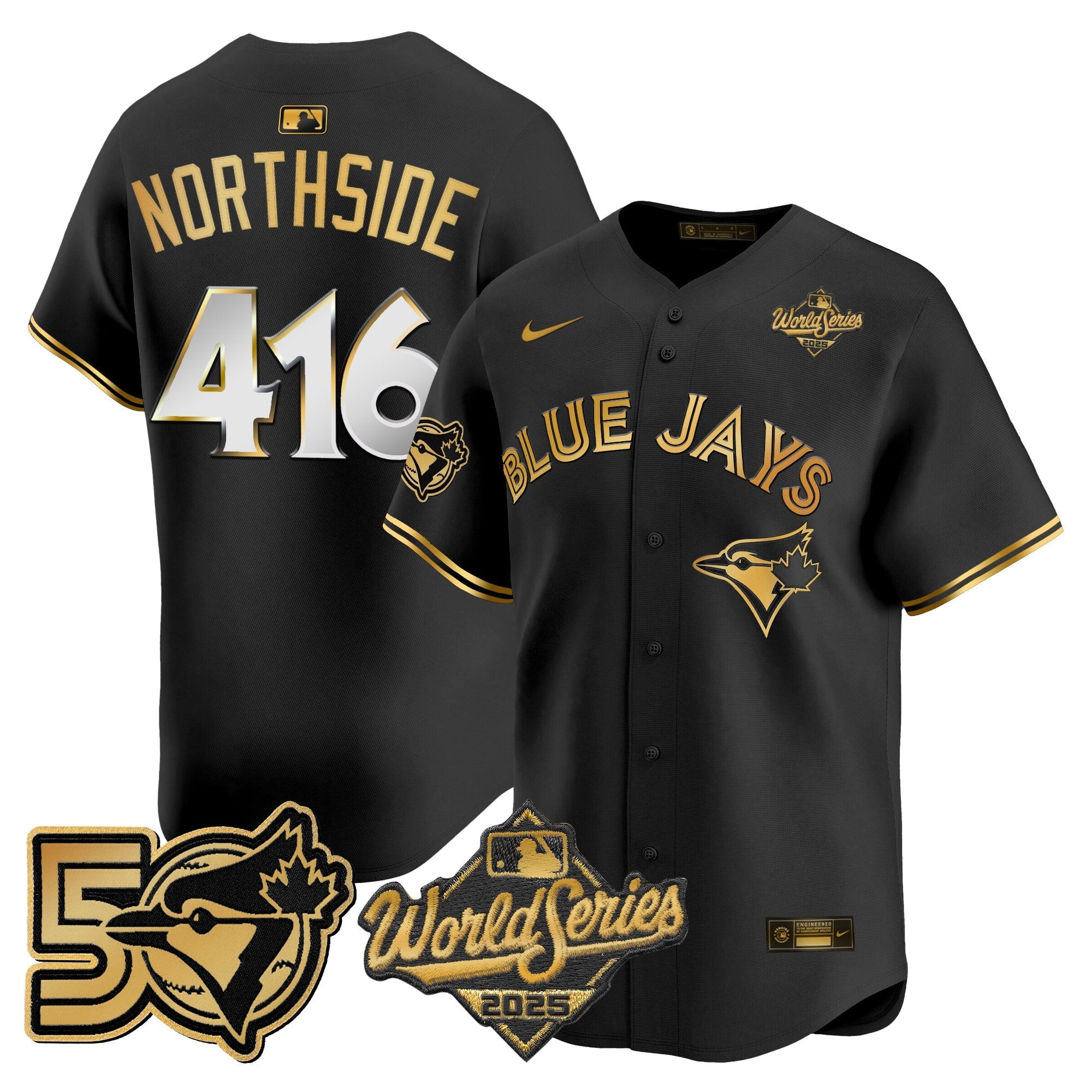 Men’s 2025 World Series Vapor Premier Limited Jersey – 50 Seasons Patch