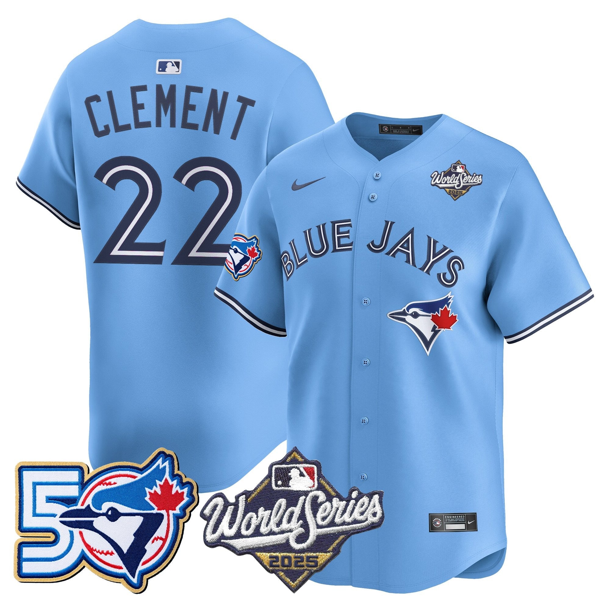 Men’s 2025 World Series Vapor Premier Limited Jersey – 50 Seasons Patch