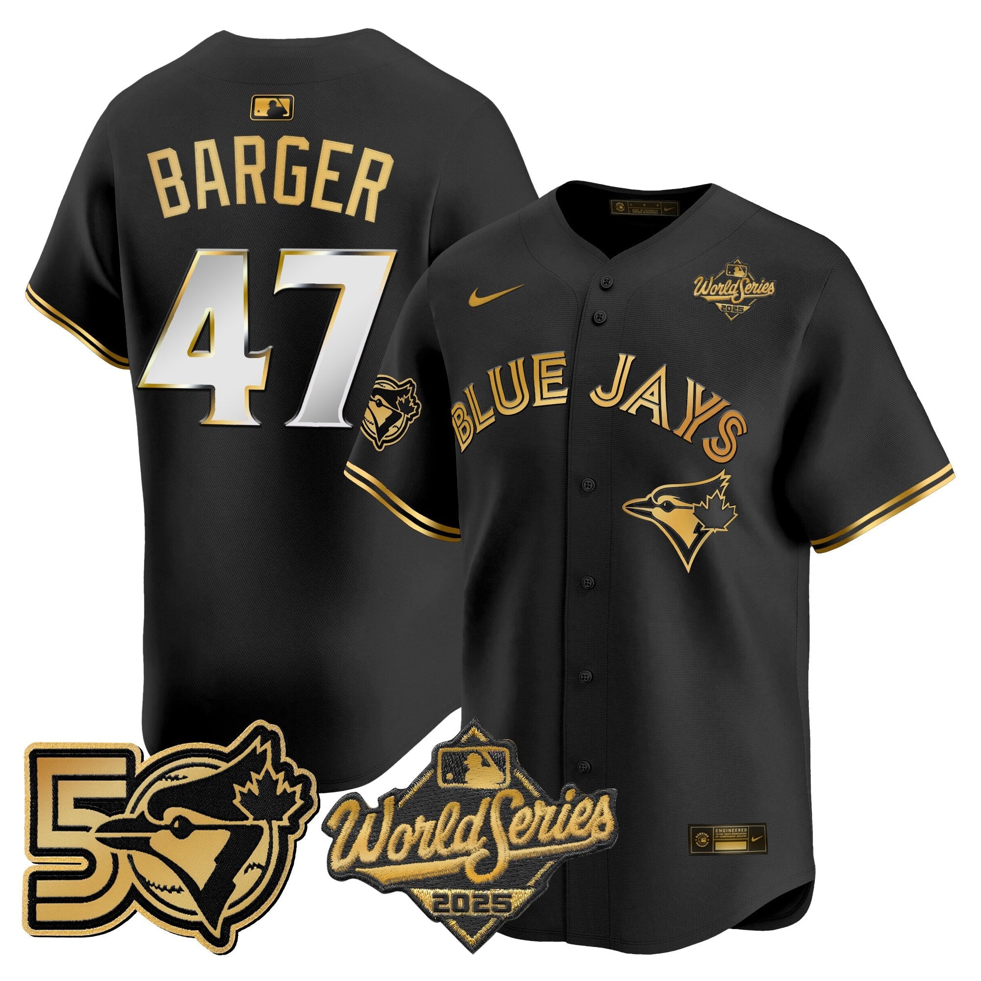 Men’s 2025 World Series Vapor Premier Limited Jersey – 50 Seasons Patch