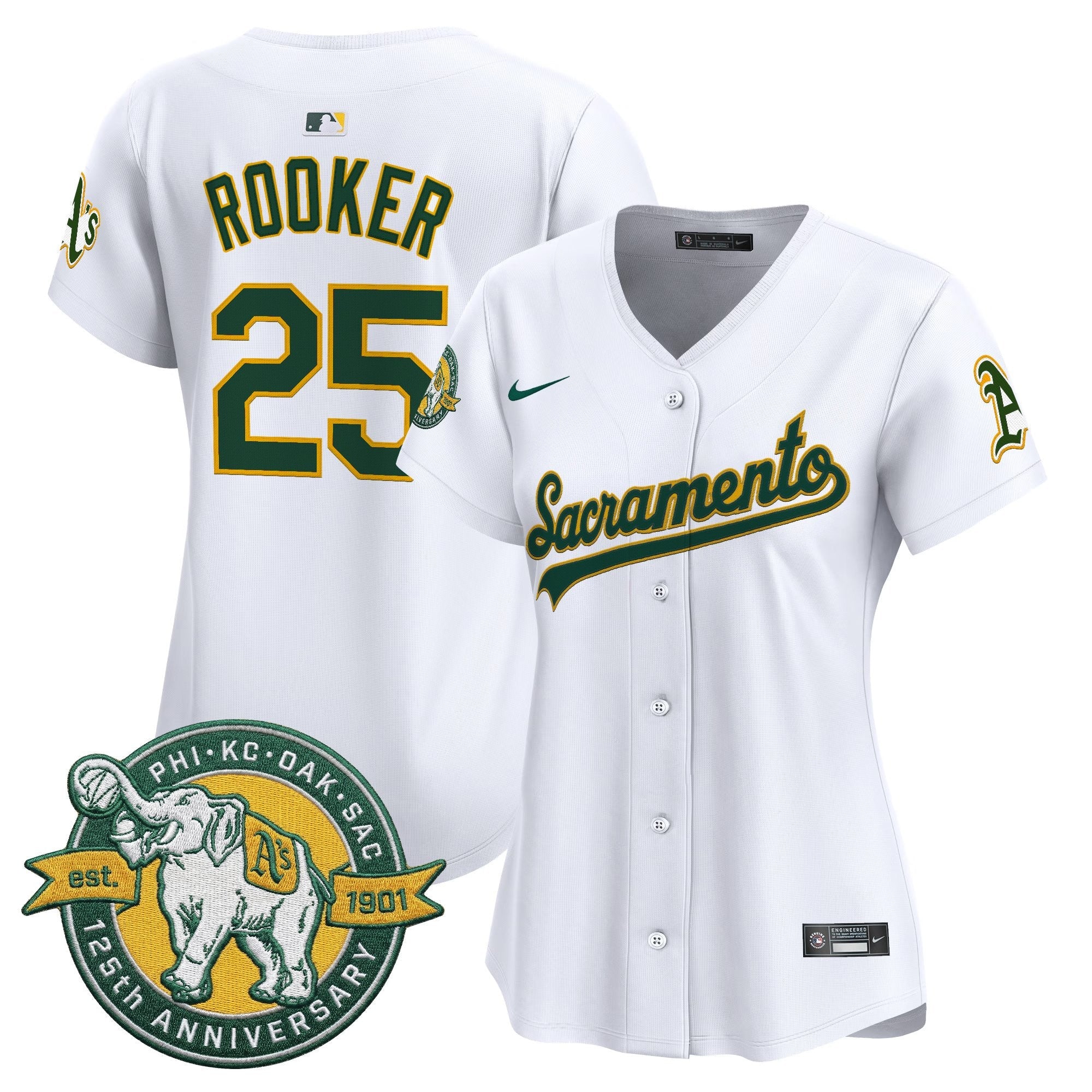 Women’s ‘Sacramento Edition’ Vapor Premier Limited Jersey – 125th Anniversary Patch