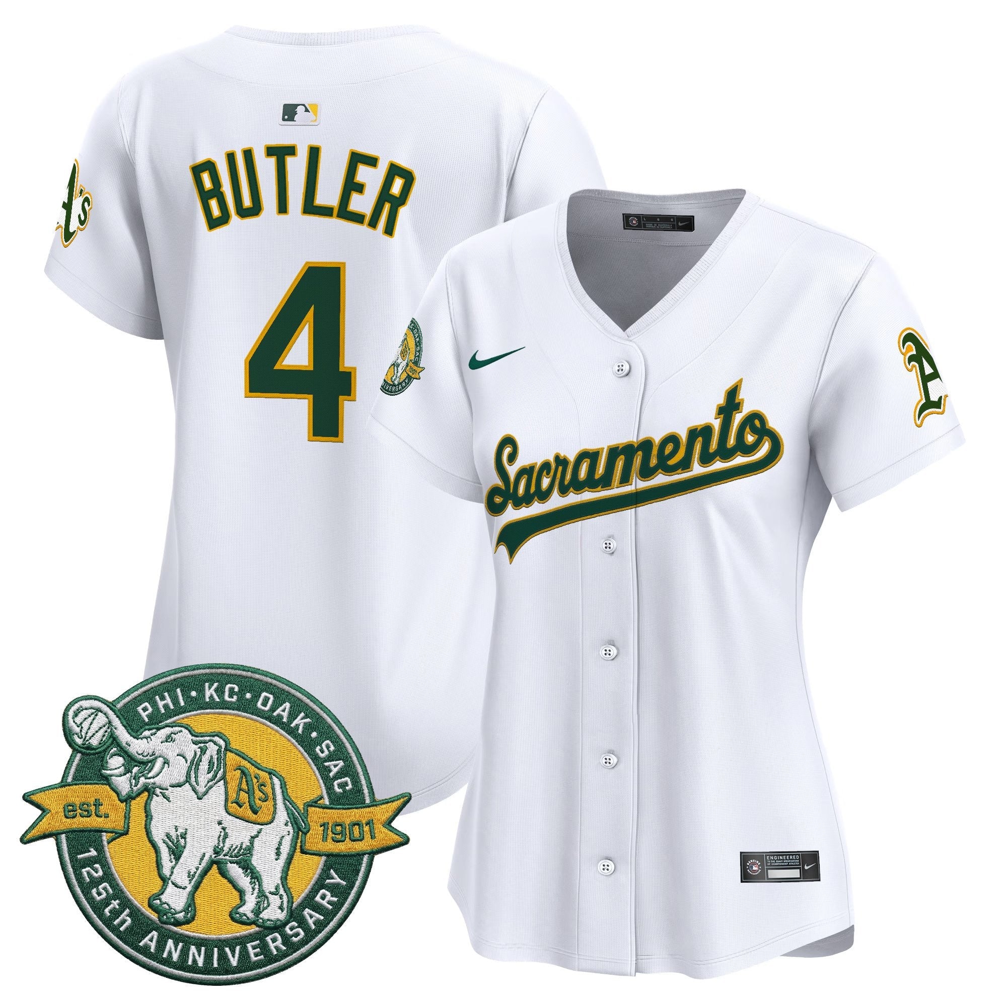 Women’s ‘Sacramento Edition’ Vapor Premier Limited Jersey – 125th Anniversary Patch