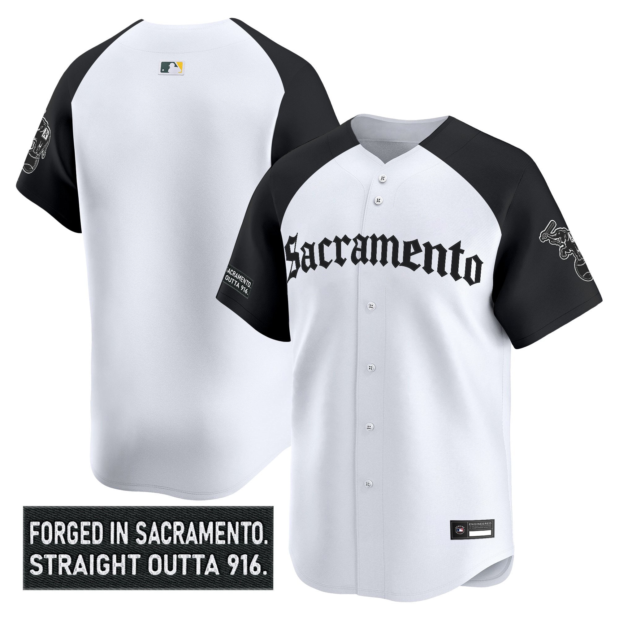 Men’s ‘Sacramento Gothic Edition’ Vapor Premier Limited Jersey