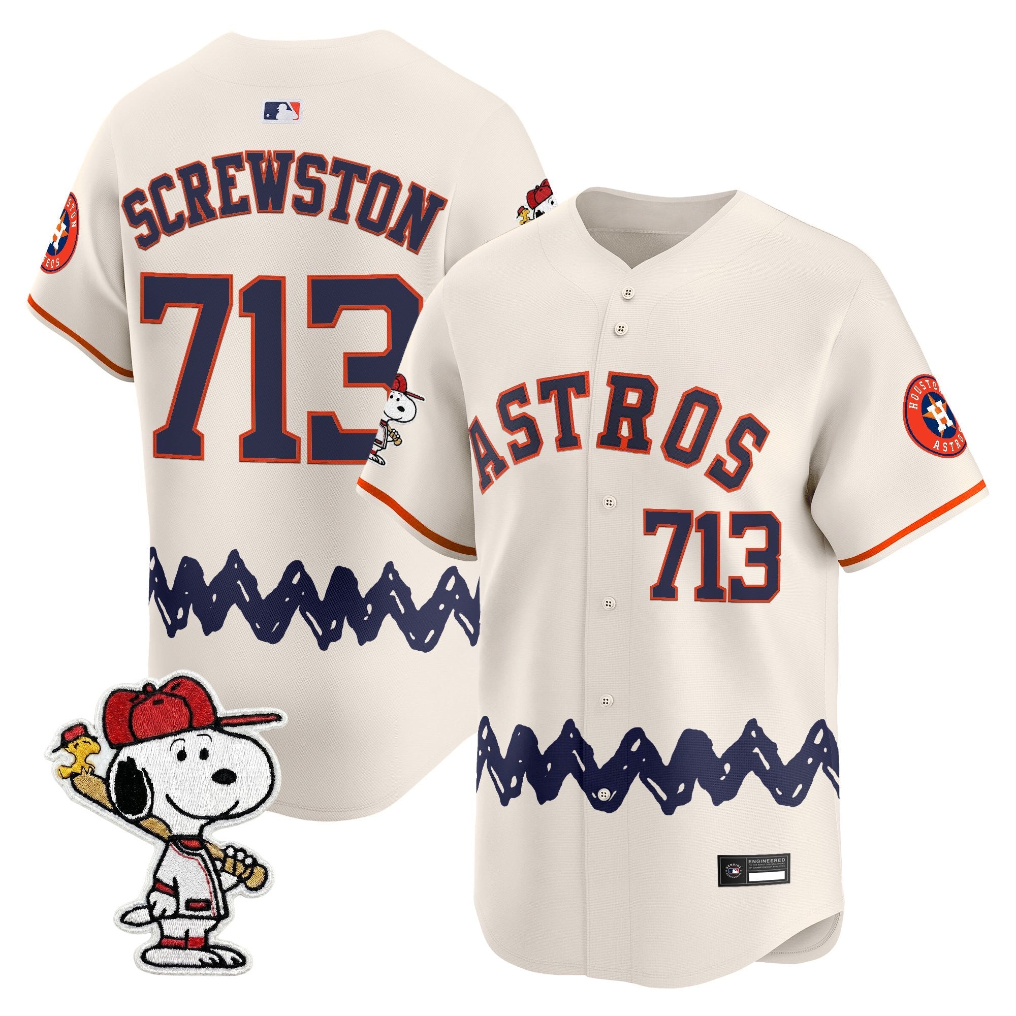 Men’s x Peanuts Vapor Premier Limited Jersey – Stitched