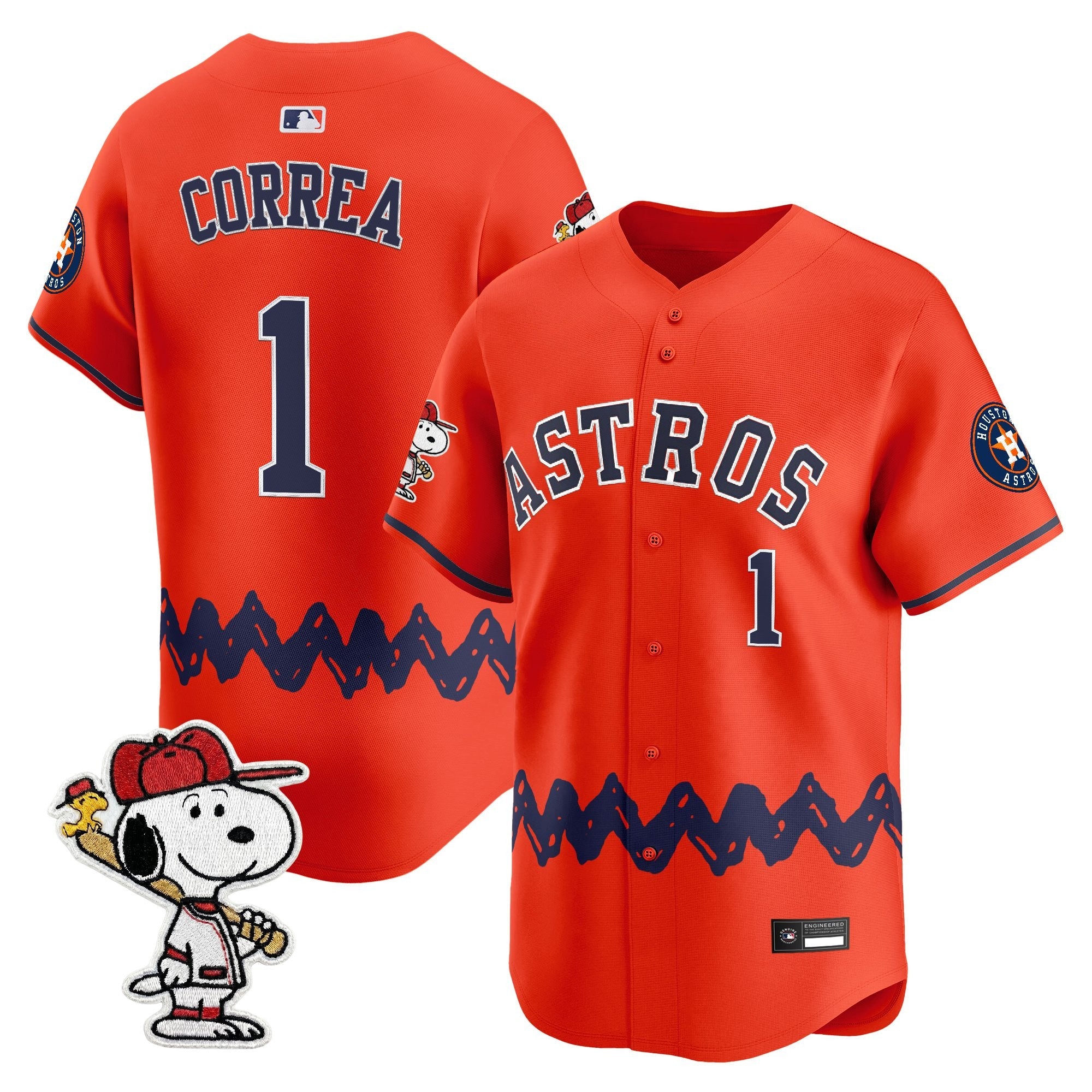 Men’s x Peanuts Vapor Premier Limited Jersey – Stitched