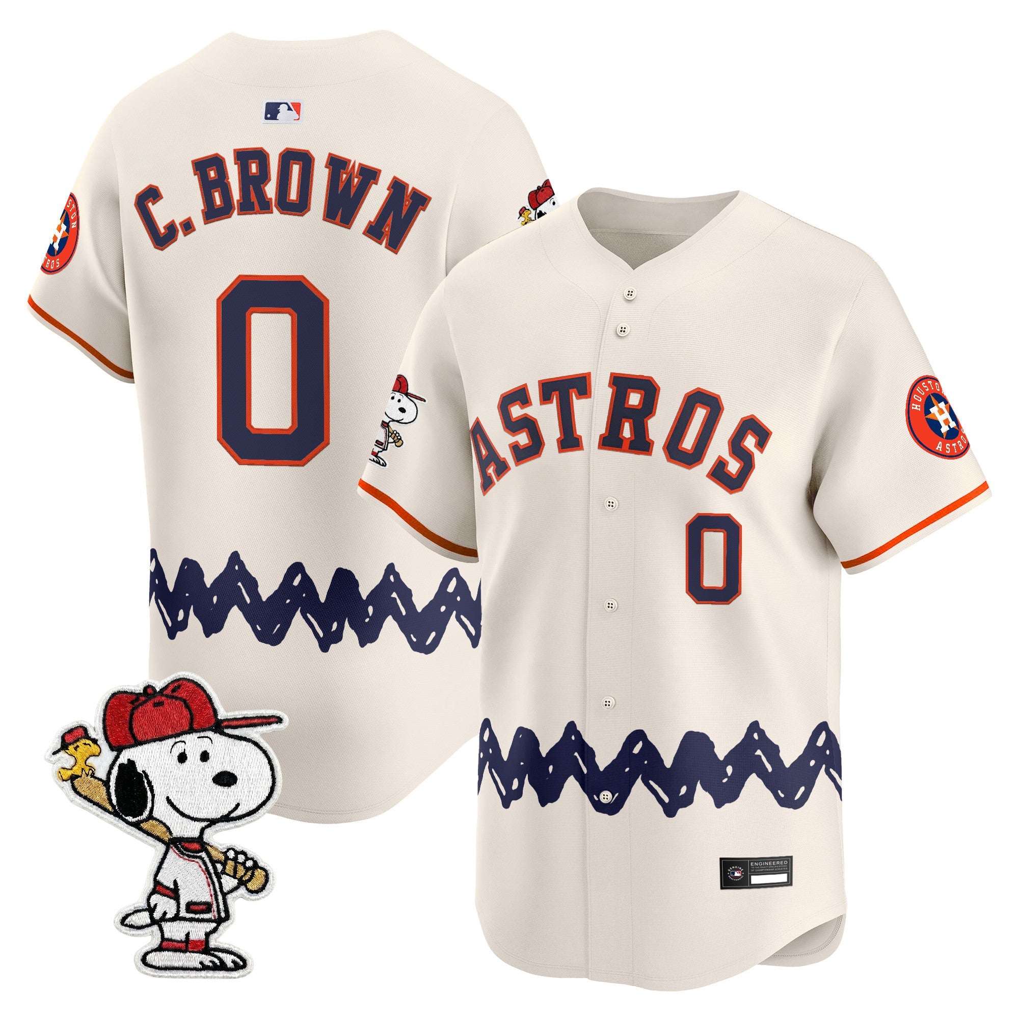 Men’s x Peanuts Vapor Premier Limited Jersey – Stitched