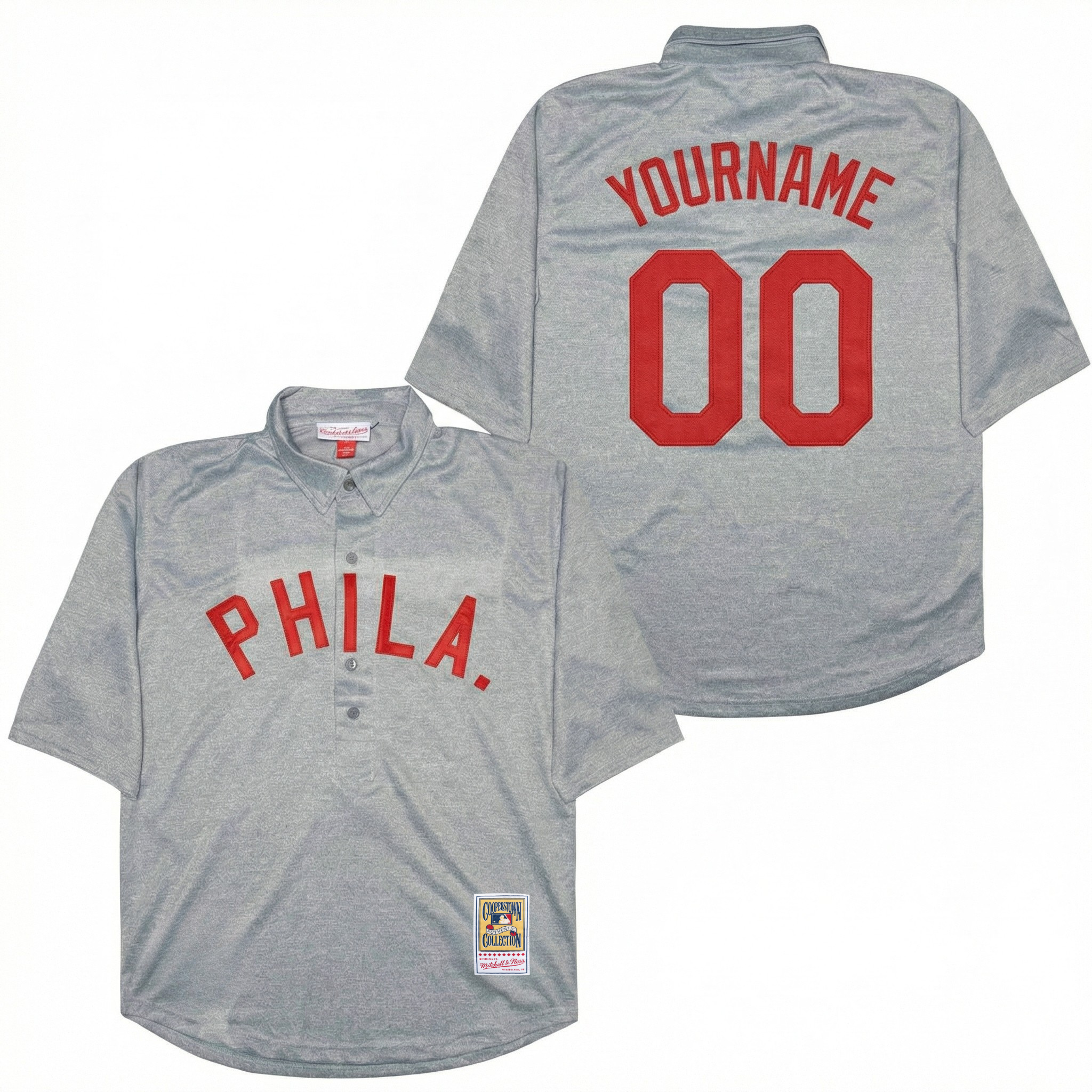 Phillies Custom Baseball Jersey (Ships in 3–6 Weeks)