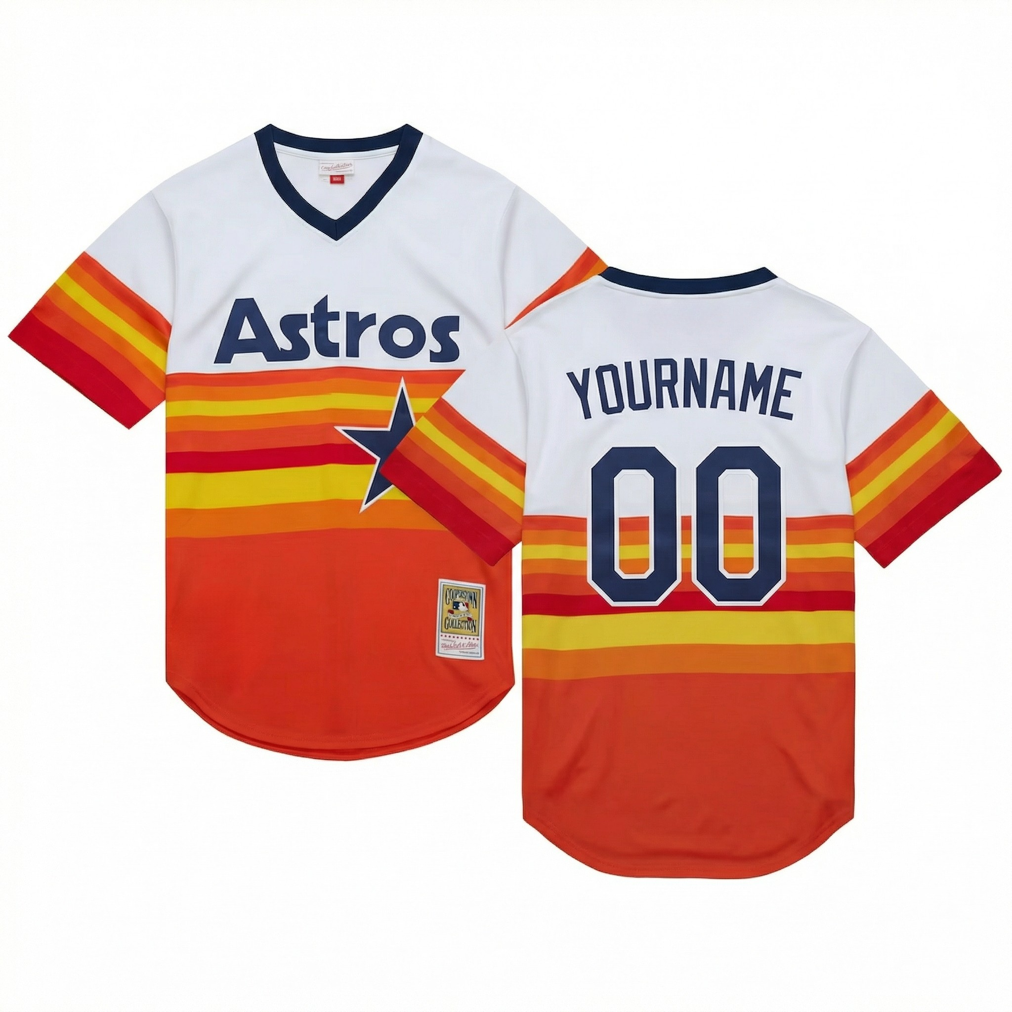 Custom Astros Jersey (Ships 3-6 weeks)