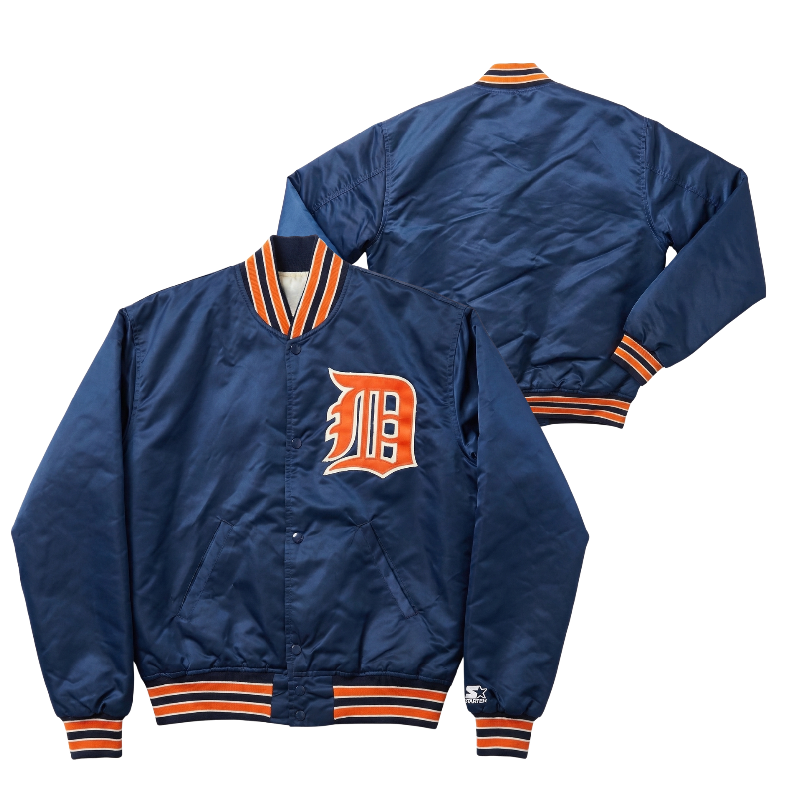 Tigers Throwback Satin Bomber – (Pre order Ships in 3-6 weeks)