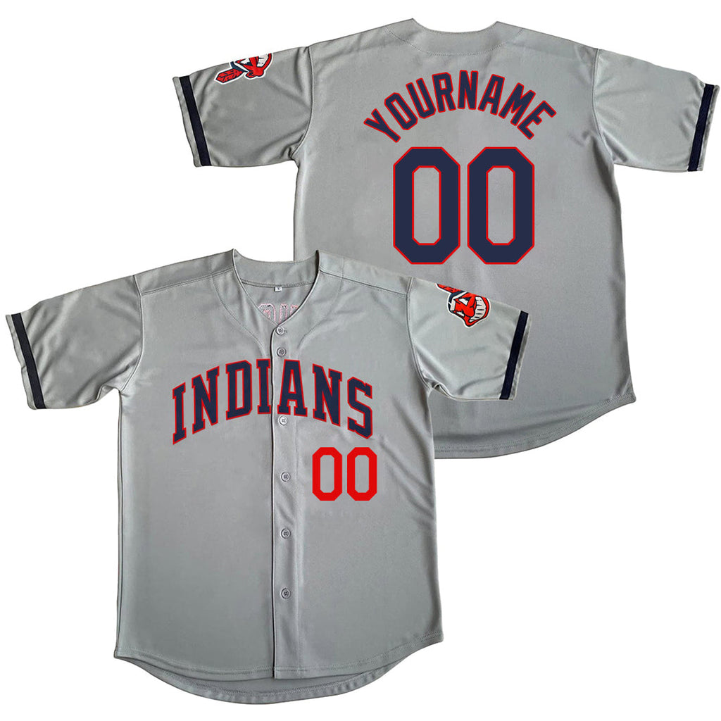 Custom Indians Baseball Jersey (ships 3-6 weeks)