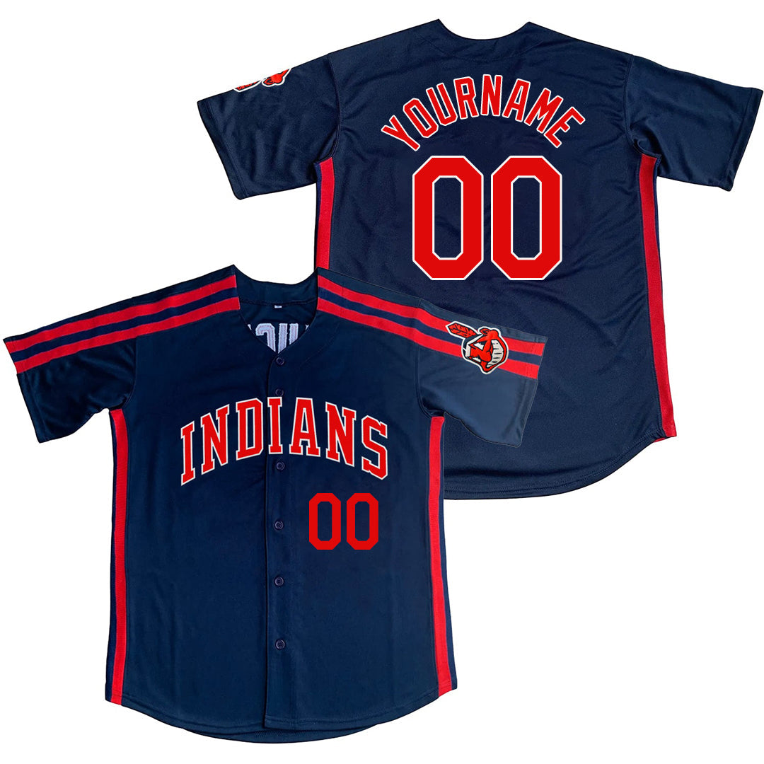 Custom Indians Baseball Jersey (ships 3-6 weeks)