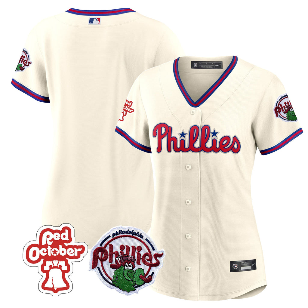 Women’s Philadelphia Red October Patch Jersey