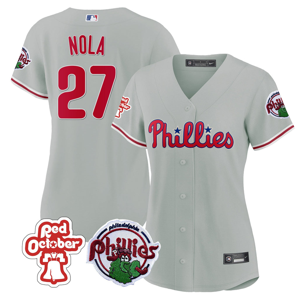 Women’s Philadelphia Red October Patch Jersey