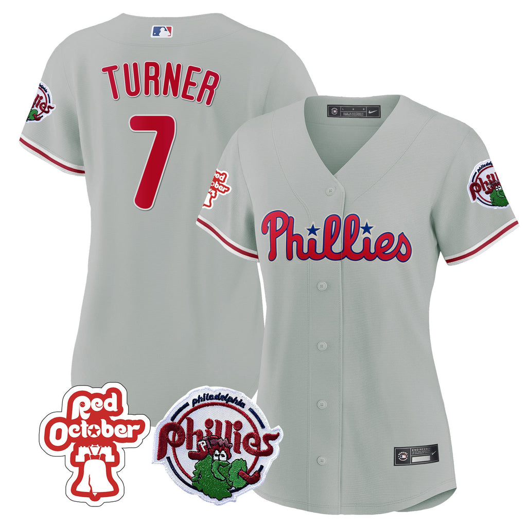 Women’s Philadelphia Red October Patch Jersey