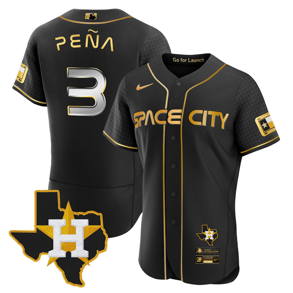 Men’s 2024 Space City Flex Base Jersey – Texas Patch