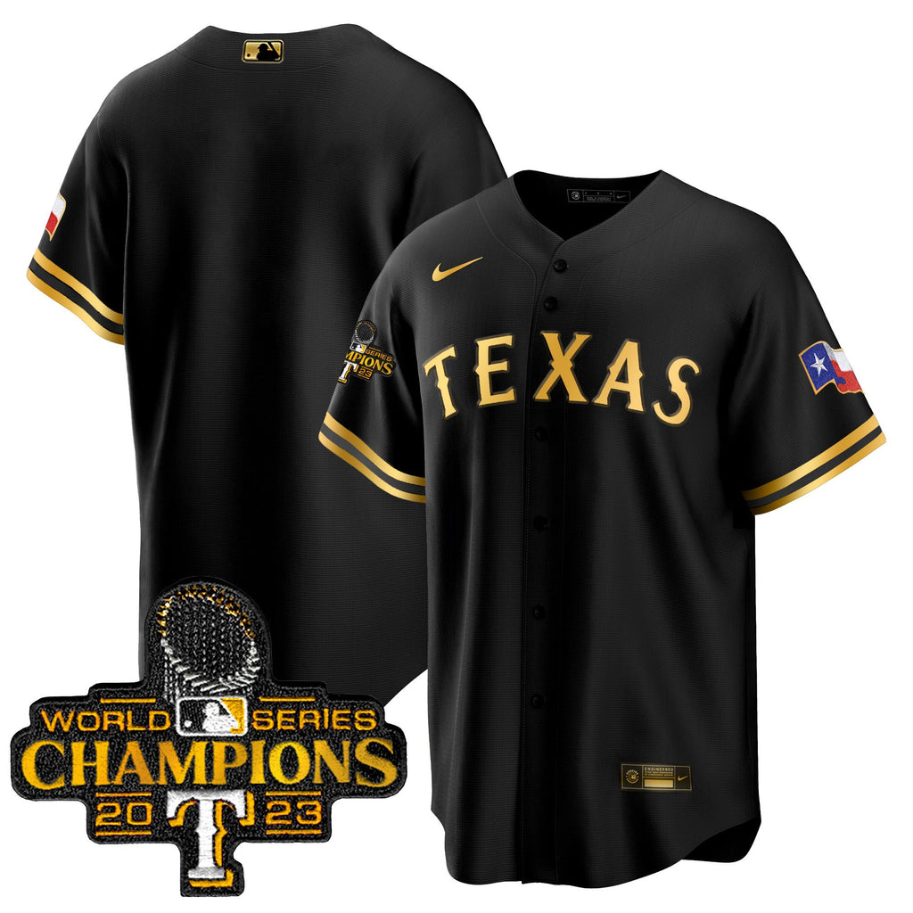 Men’s Texas 2023 World Series Champions Cool Base Jersey