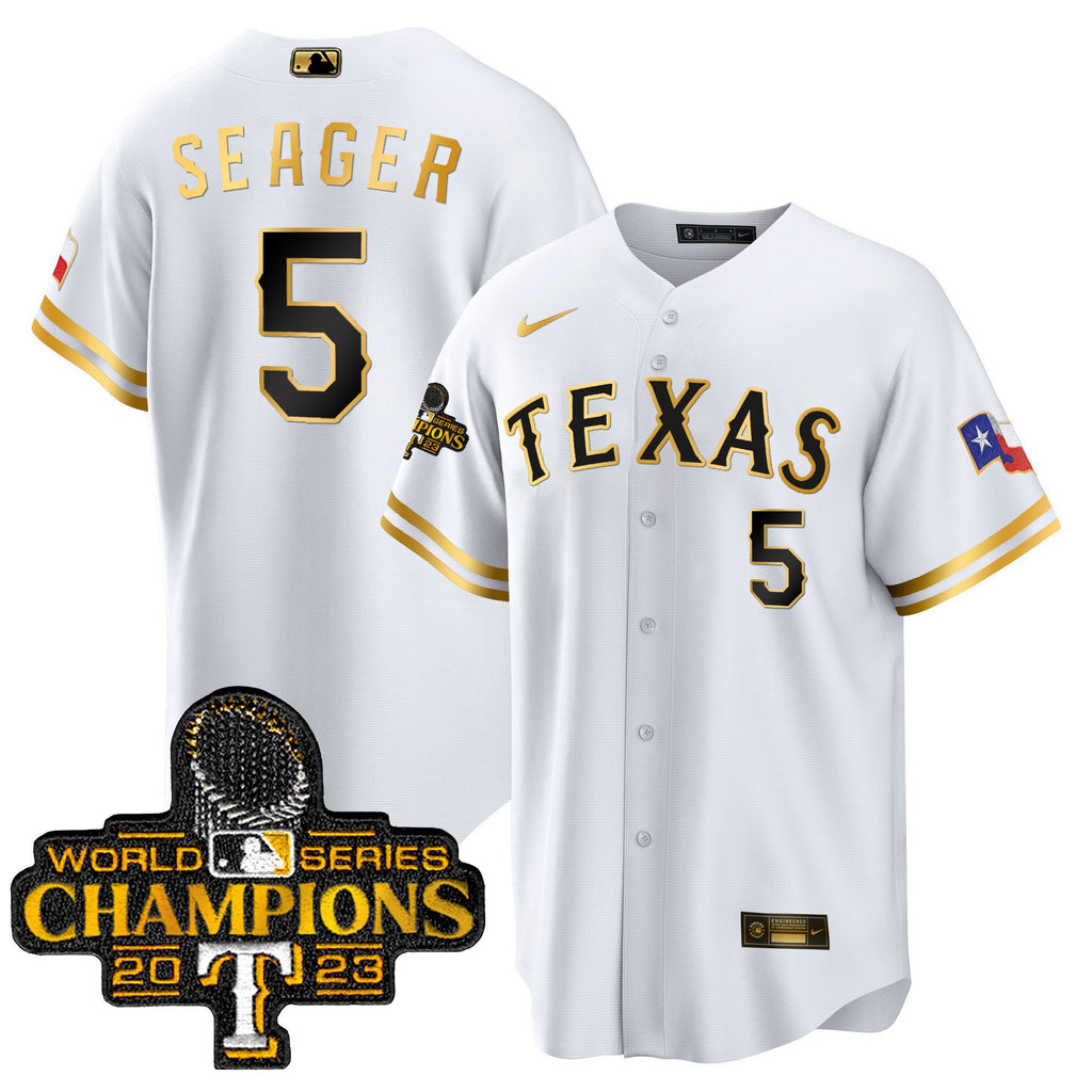 Men’s Texas 2023 World Series Champions Cool Base Jersey