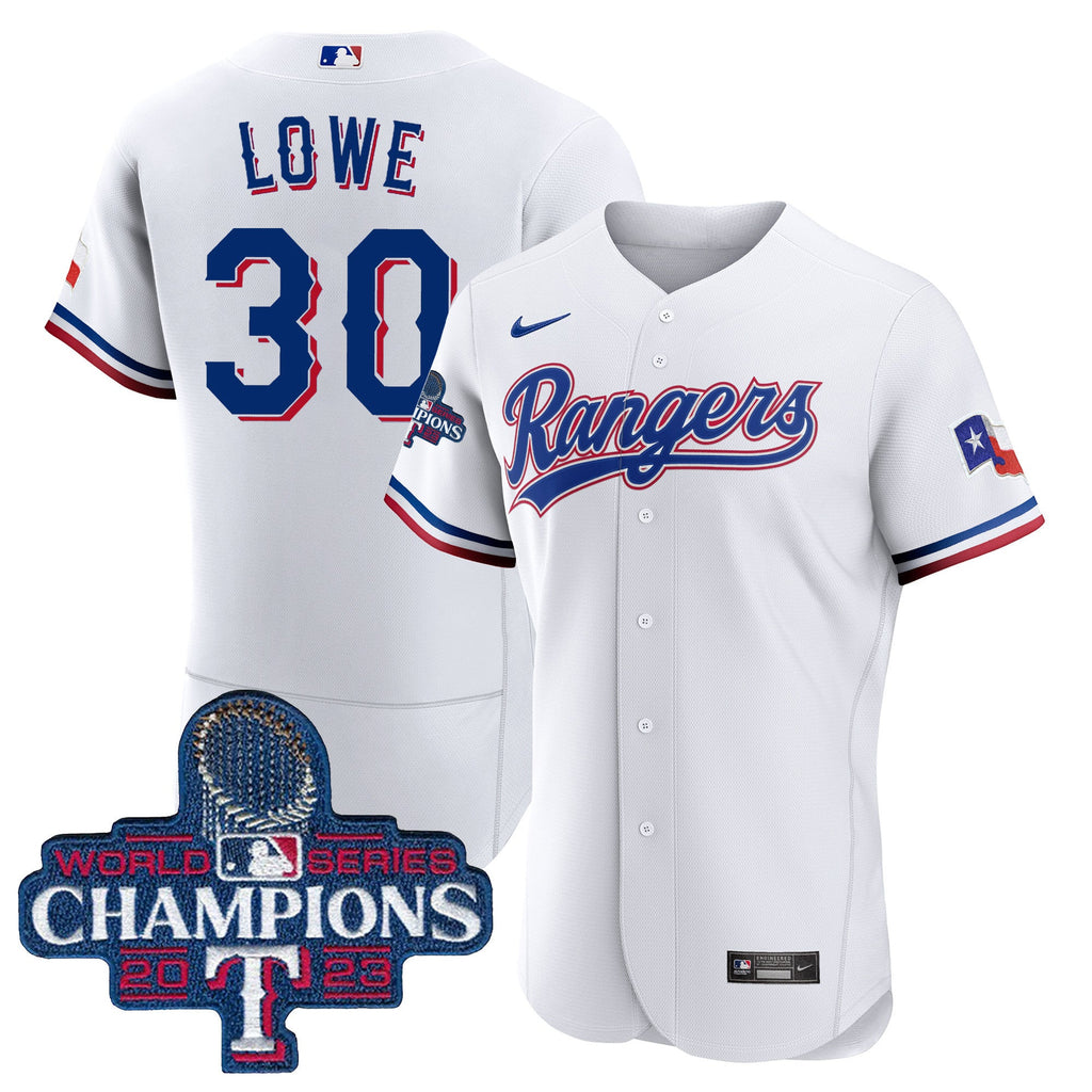 Men’s Texas 2023 World Series Champions Flex Base Jersey