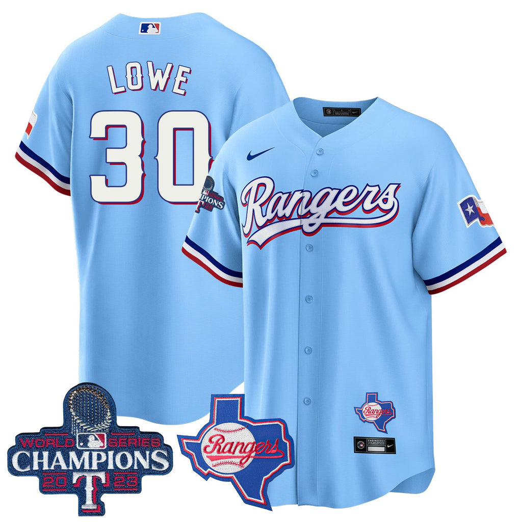 Men’s Texas 2023 World Series Champions Cool Base Jersey V2