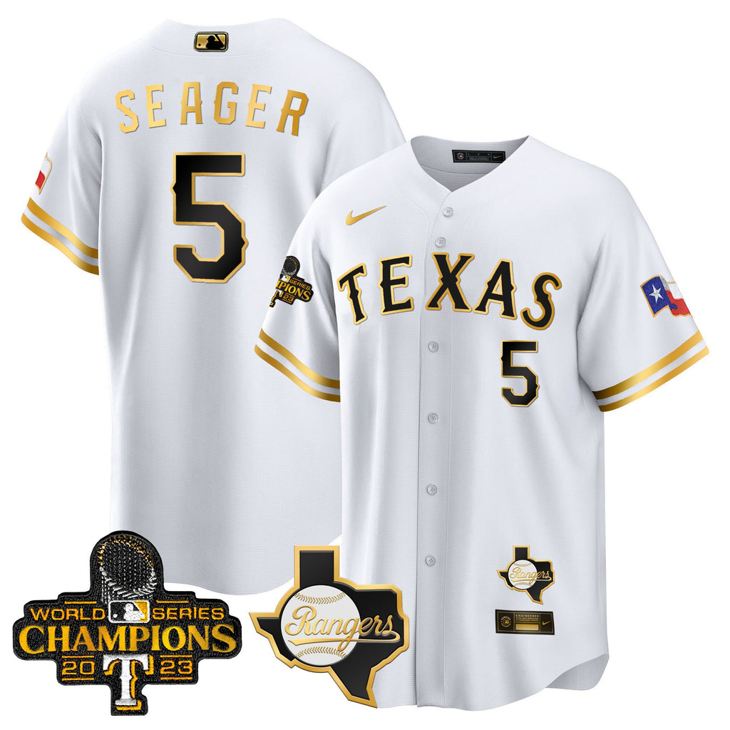 Men’s Texas 2023 World Series Champions Cool Base Jersey V2