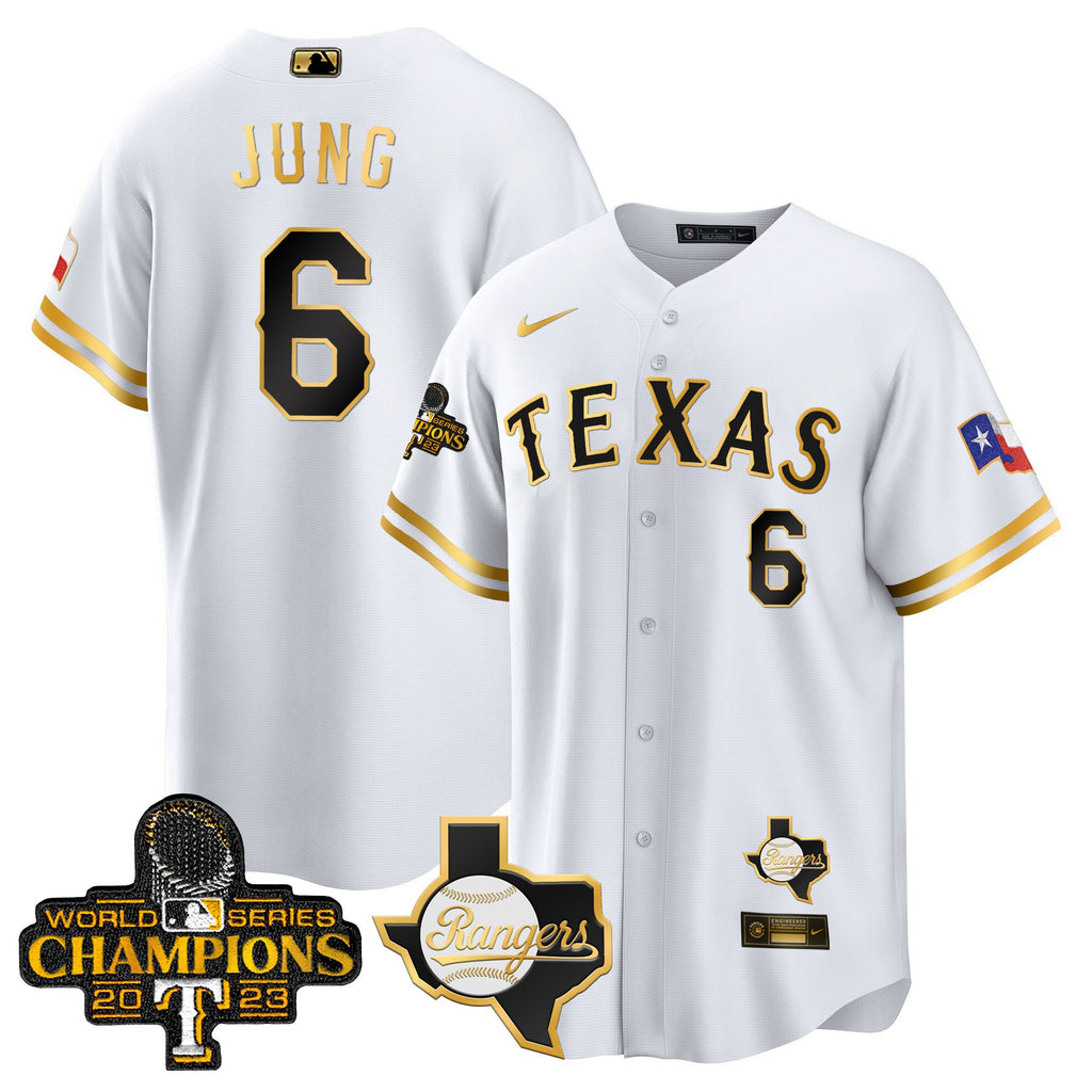 Men’s Texas 2023 World Series Champions Cool Base Jersey V2