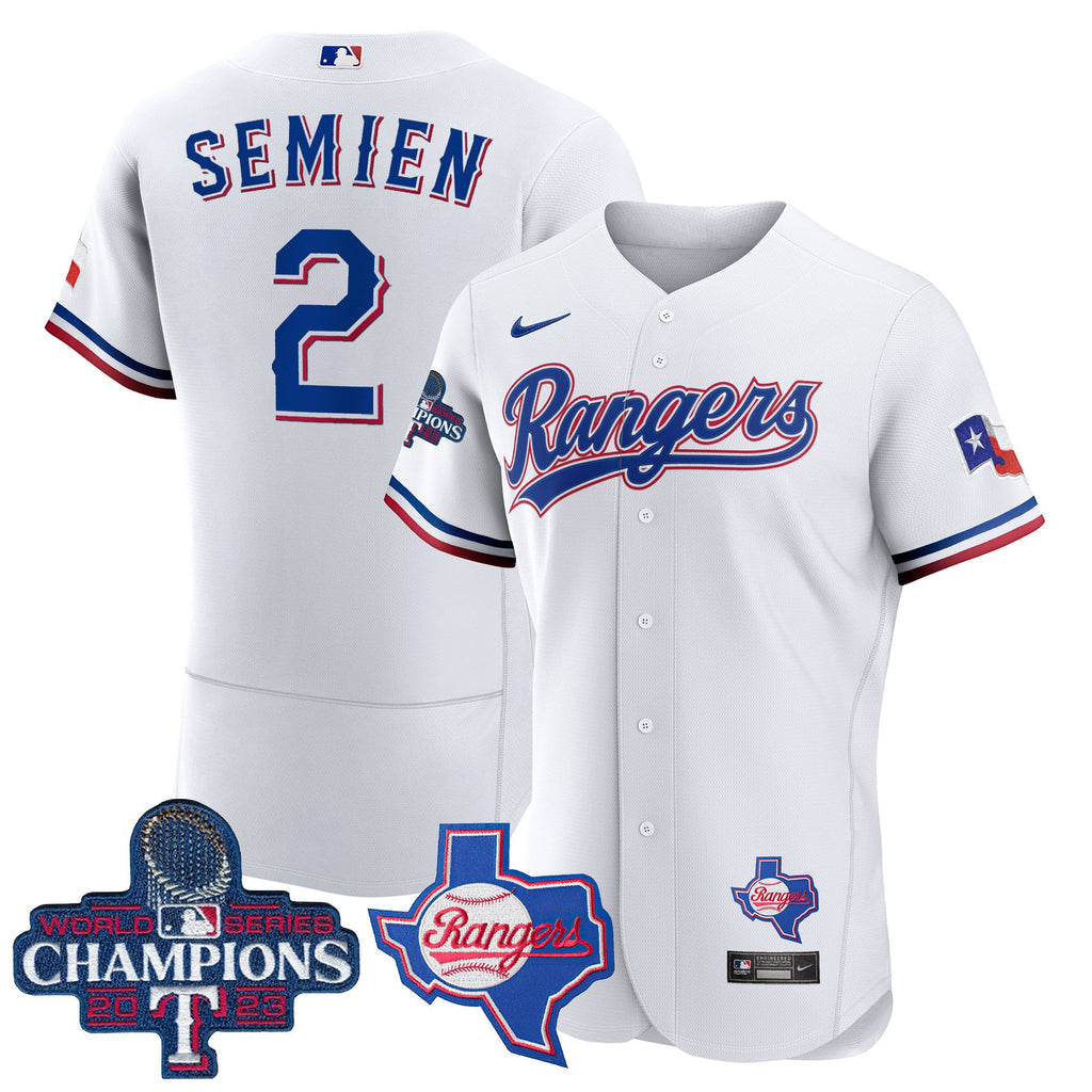 Men’s Texas 2023 World Series Champions Flex Base Jersey V2