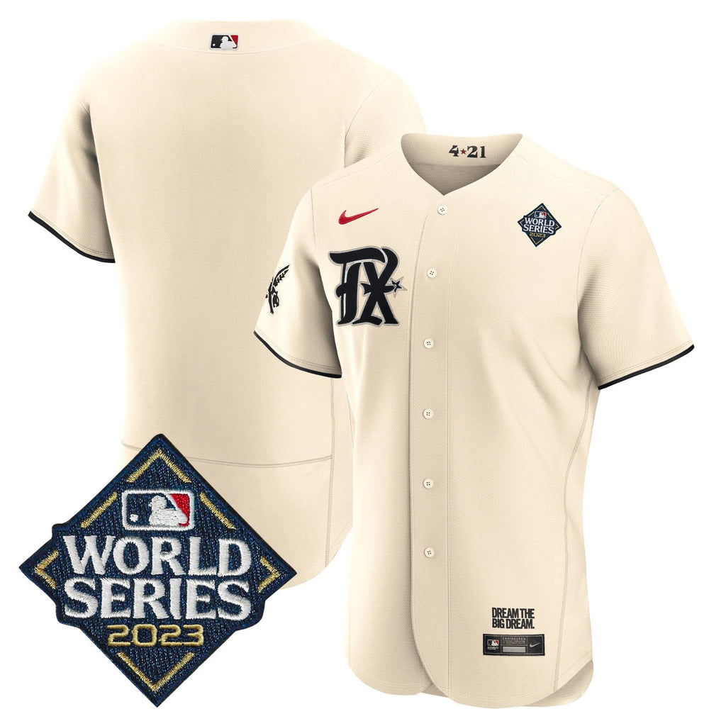 Men’s Texas 2023 World Series City Connect Flex Base Jersey