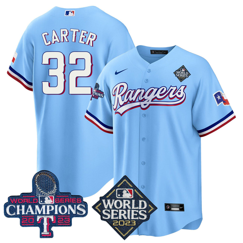 Men’s Texas 2023 World Series Champions Cool Base Jersey V4