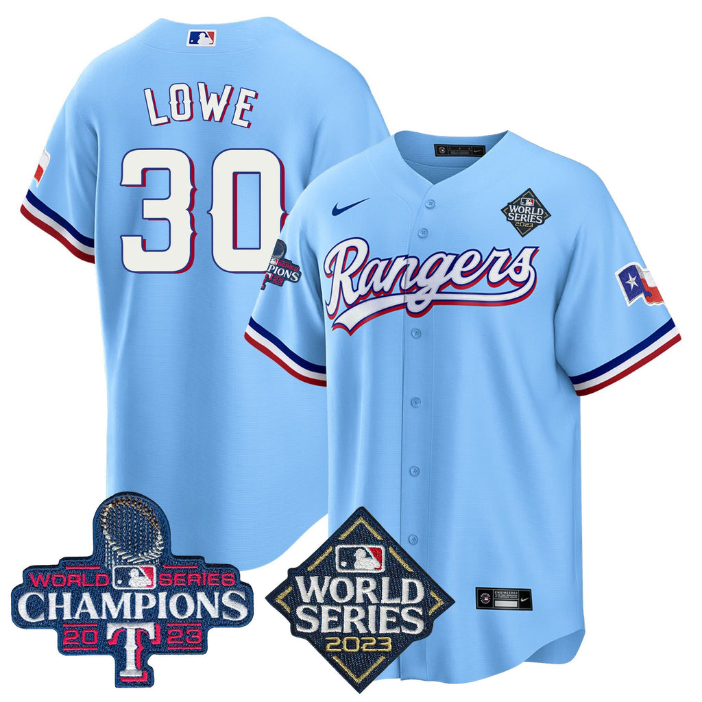 Men’s Texas 2023 World Series Champions Cool Base Jersey V4