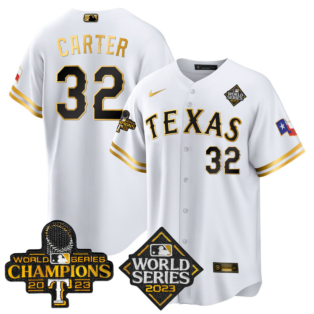 Men’s Texas 2023 World Series Champions Cool Base Jersey V4