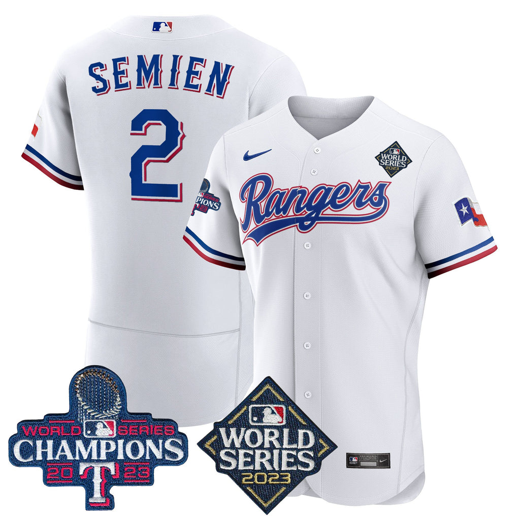 Men’s Texas 2023 World Series Champions Flex Base Jersey V4