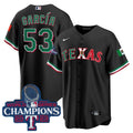 Men’s Texas Mexico 2023 World Series Champions Baseball Jersey