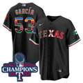 Men’s Texas Mexico 2023 World Series Champions Baseball Jersey V2