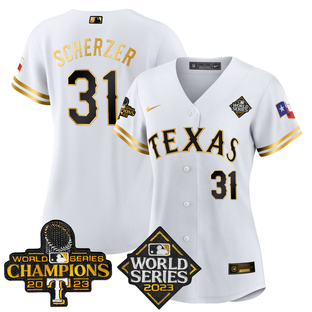 Women’s Texas 2023 World Series Champions Baseball Jersey V4