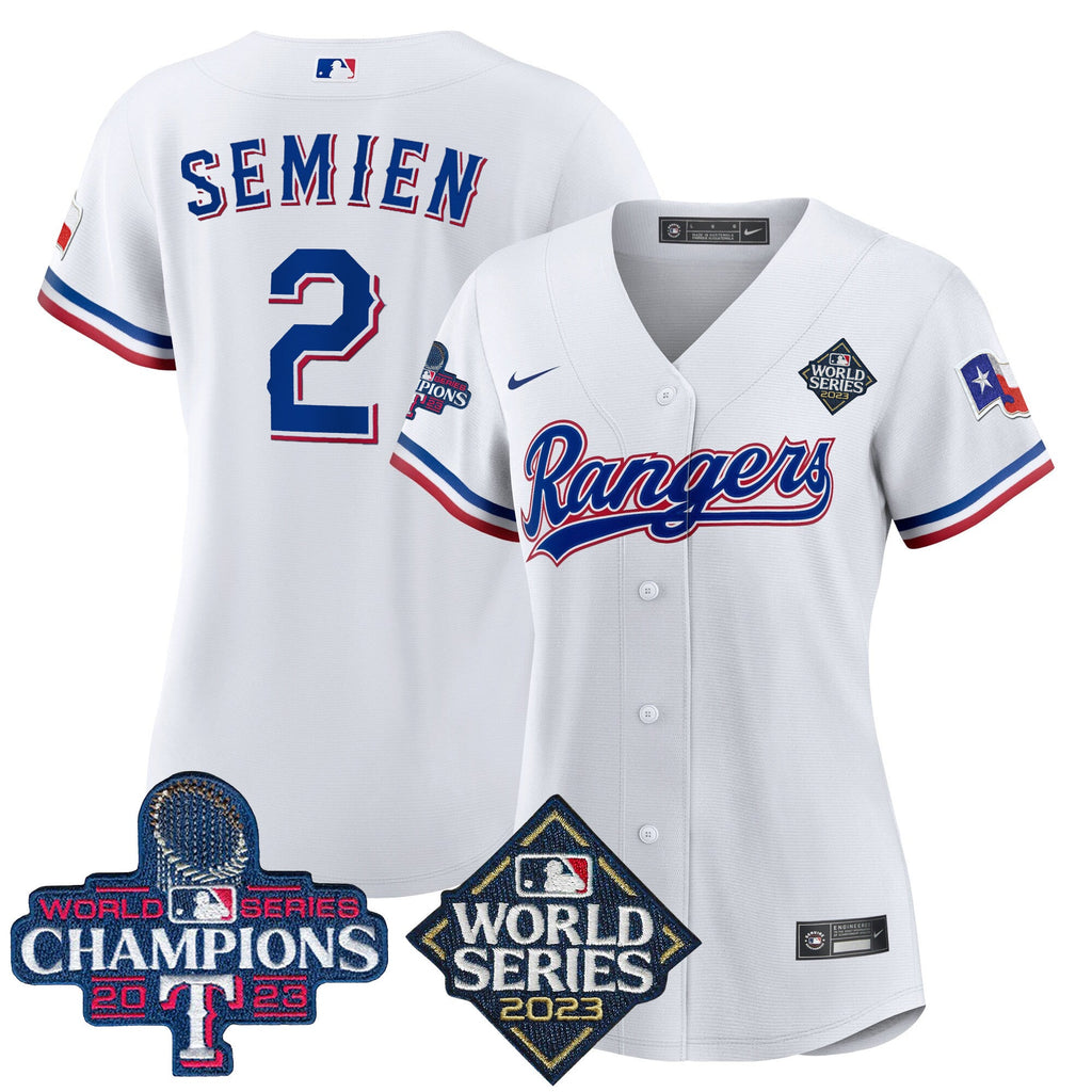 Women’s Texas 2023 World Series Champions Baseball Jersey V4