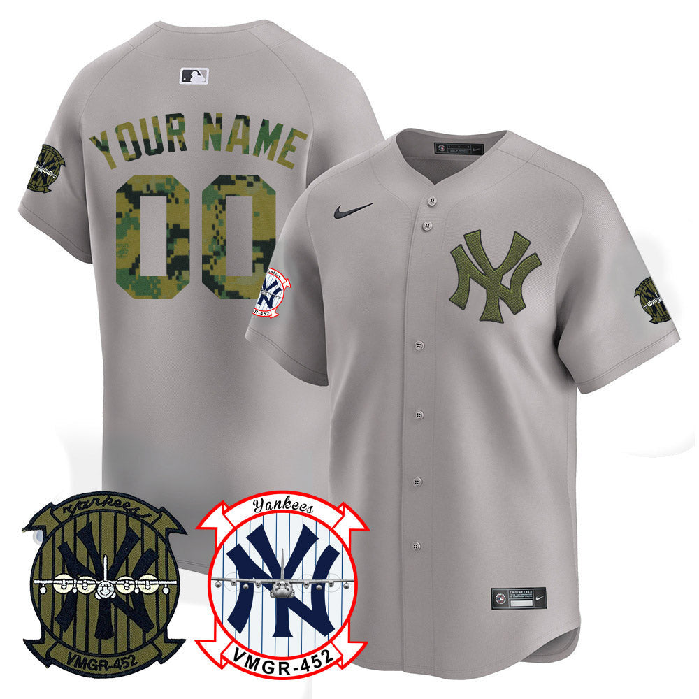 New York Woodland USMC Alternate Vapor Premier Limited Custom Jersey