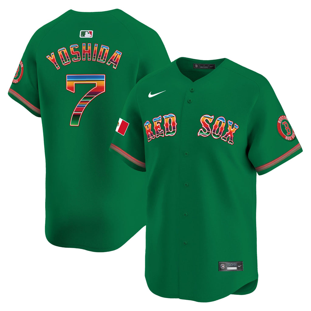 Men’s Boston Mexico Vapor Premier Limited Jersey