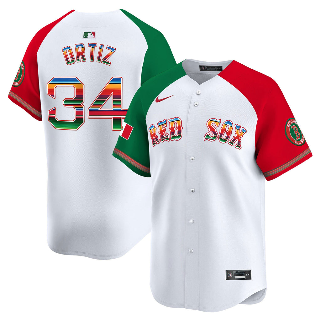 Men’s Boston Mexico Vapor Premier Limited Jersey