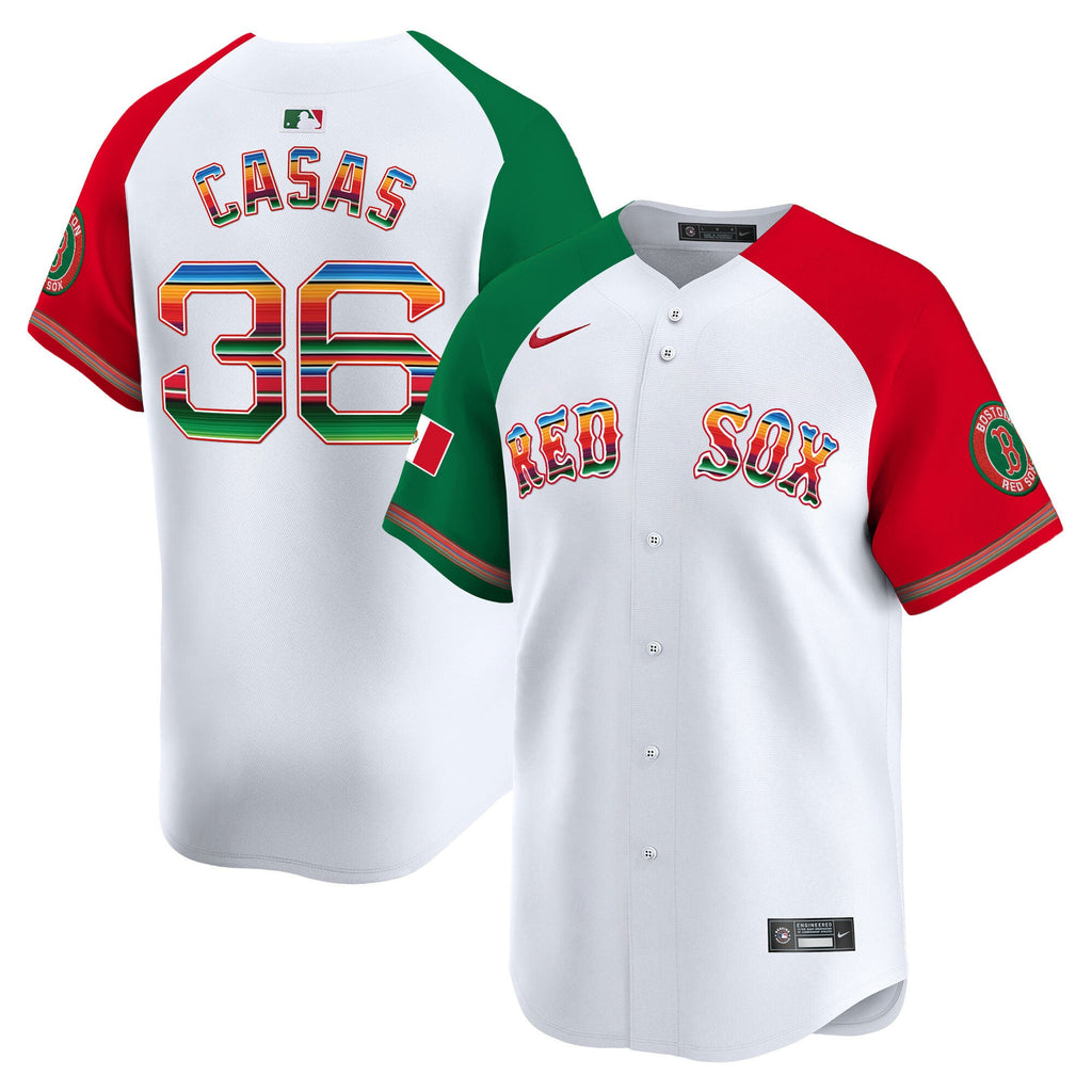 Men’s Boston Mexico Vapor Premier Limited Jersey