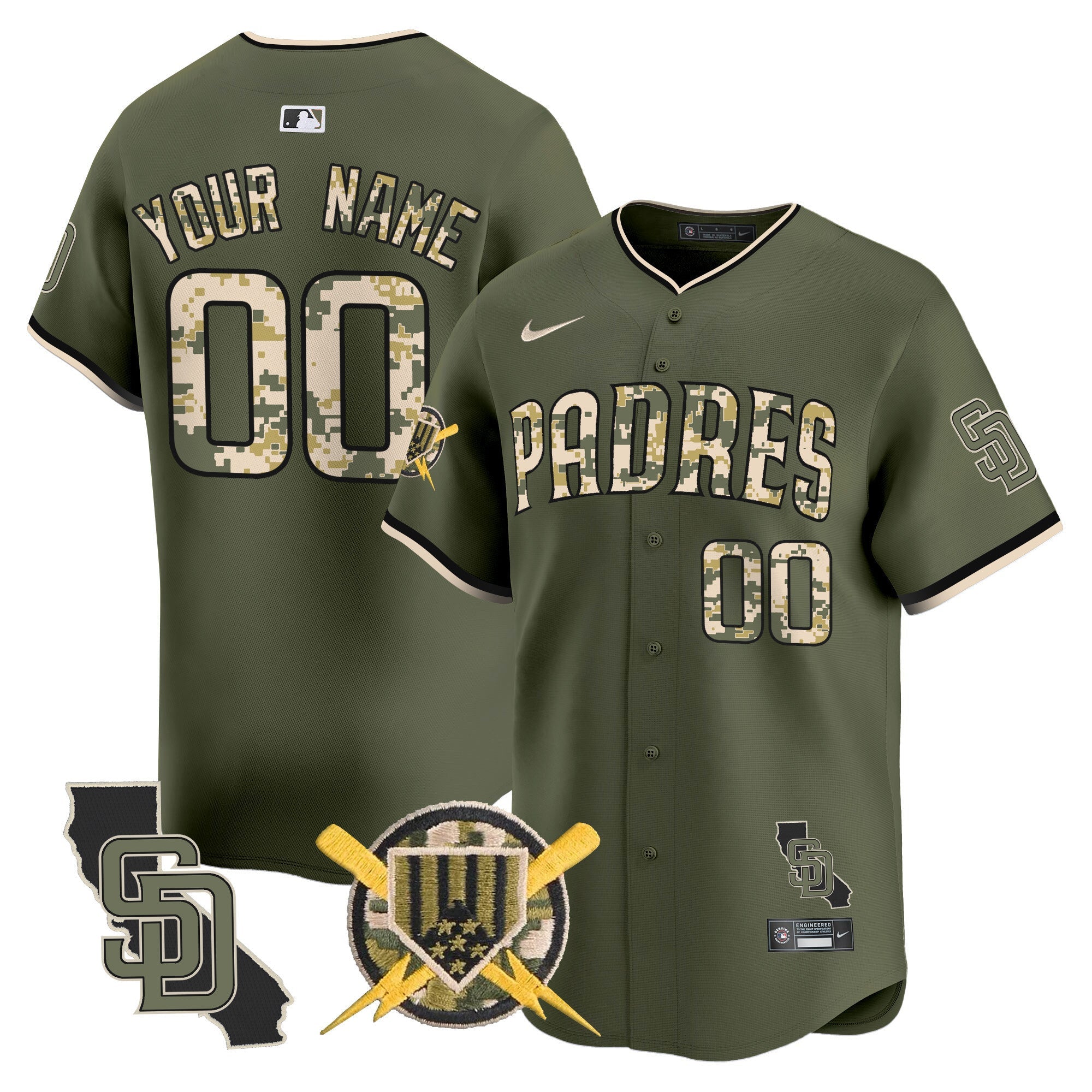 Armed Forces Day Vapor Premier Limited Custom Jersey