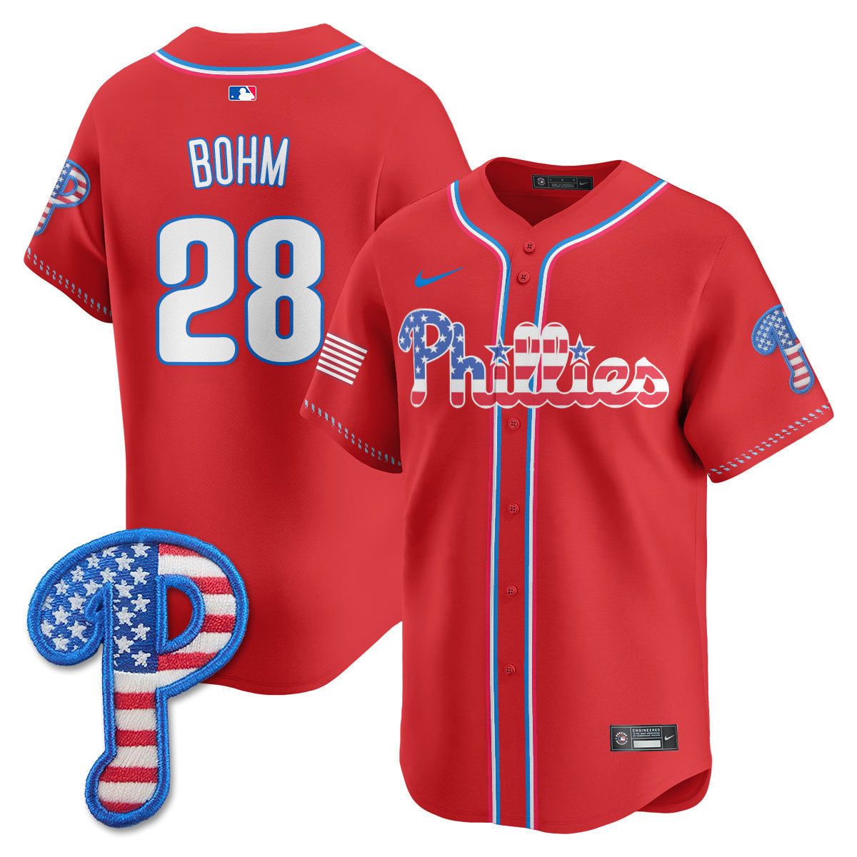 Men’s Philadelphia 2025 Fourth of July Vapor Premier Limited Jersey
