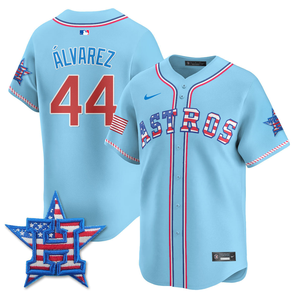 Men’s Houston 2025 Fourth of July Vapor Premier Limited Jersey