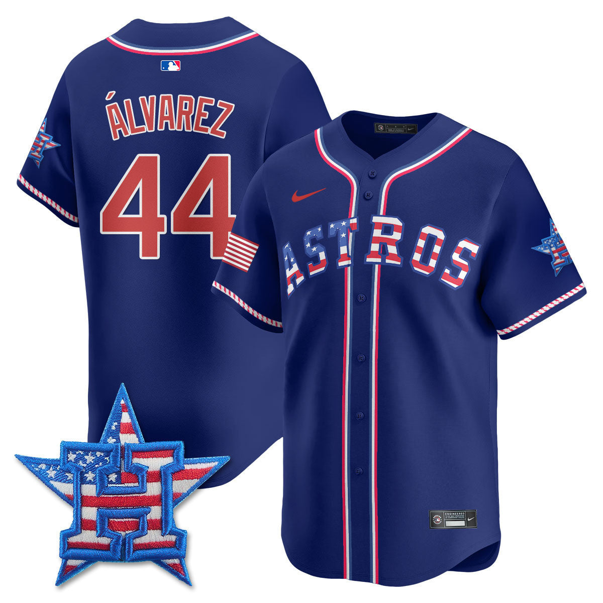 Men’s Houston 2025 Fourth of July Vapor Premier Limited Jersey